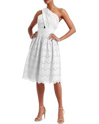French Connection - Appelona One Shoulder Cutout Midi Dress - Lyst