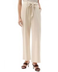 Joseph Ribkoff - Linen Woven Pull-On Wide Leg Pants - Lyst