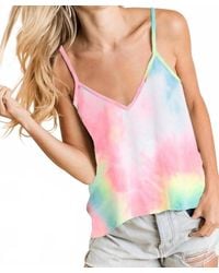 Bibi - Tie Dye French Terry Tank - Lyst