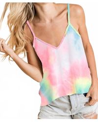Bibi - Tie Dye French Terry Tank - Lyst