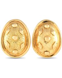 Tiffany & Co. - Schlumberger 18k Yellow Lozenge Earrings Ti15-041624 - Lyst