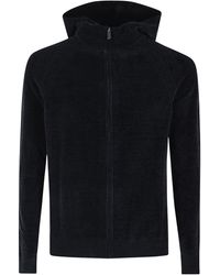 Rrd - Velvety Chenille Half-Zip Polyethylene-Blend Sweater - Lyst