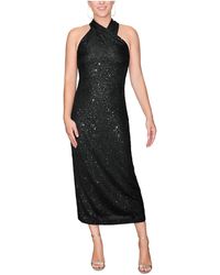 Rachel Roy - Sequined Midi Cocktail And Party Dress - Lyst