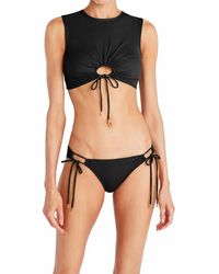 Robin Piccone - Pua Tie Side Bikini Bottom - Lyst