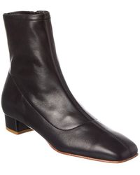 BY FAR - Este Leather Bootie - Lyst