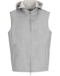 Montecore - Wool Reversible Hooded Jacket - Lyst