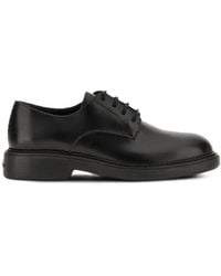 Hogan - Polished Leather Rubber Sole Derby Shoes - Lyst