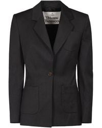 Vivienne Westwood - Tailored Blazer With Notched Lapel - Lyst