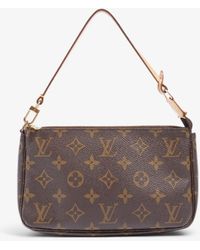 Louis Vuitton - Pochette Accessoires Monogram Coated Canvas Shoulder Bag - Lyst