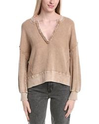 LaBiz - Waffle Knit Dolman Pullover - Lyst