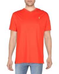 Polo Ralph Lauren - Cotton V-neck T-shirt - Lyst