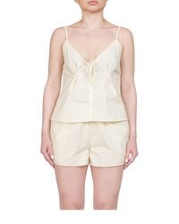 Deiji Studios - Placket Short Set - Lyst