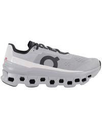 On Shoes - Cloudmonster Technical Fabric Sneakers With Perforated Rubber Sole - Lyst