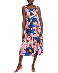 IPPONELLI - Tiered Midi Dress - Lyst
