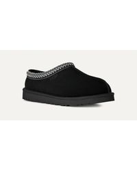 UGG - Tasman Ii 1174671-Blk Slipper Suede Sheepskin Lined Slip-On Gug228 - Lyst