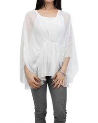 Gigi Moda - Paolita Bat-Wing Scoop Neck Blouse - Lyst
