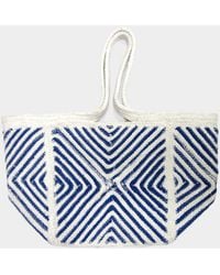 Fashnzfab - Geometric Patterned Tote Bag - Lyst