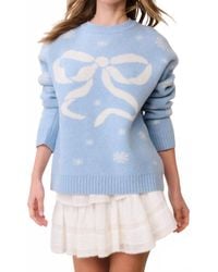 LoveShackFancy - Francie Wool Jacquard Pullover Sweater - Lyst