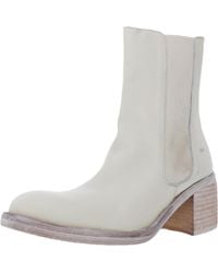 Free People - Essential Chelsea Leather Zipper Ankle Boots - Lyst