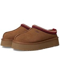 UGG - Tazz Ii 1174471-Che Slipper Chestnut Suede Round Toe Slip-On Gug129 - Lyst