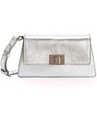 Furla - Zoe Leather Shoulder Handbag - Lyst