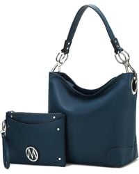 MKF Collection by Mia K - Viviana 2Pcs Hobo Bag With Wristlet By Mia K - Lyst