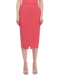 Iris Setlakwe - Stretch Crepe Skirt - Lyst