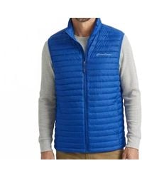 Eddie Bauer - Microlight Down Zip Up Puffer Vest - Lyst