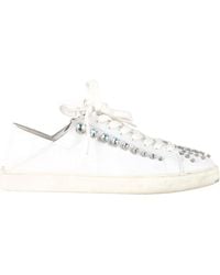 Stuart Weitzman - Goldie Shine Convertible Sneakers - Lyst