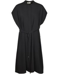 Herno - Flowing Dress With Round Neckline - Lyst
