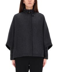Fay - "double Face" Cape - Lyst