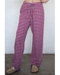 Things Between - Bowie Gingham Pants - Lyst