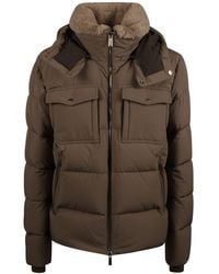 Moorer - Alarick-Kn Hooded Polyamide Down Jacket - Lyst