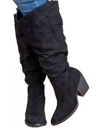 Very G - Penny Wide Slouchy Tall Boots - Lyst