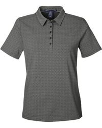 Devon & Jones - Crownlux Performance Geo Polo - Lyst