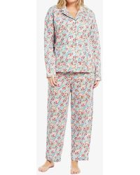 The Sleep Code - Ayla Liberty Print Pj Set - Lyst