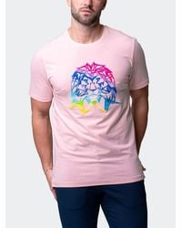 Maceoo - Elongated Cotton Crew Tee - Lyst