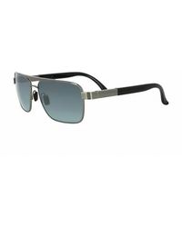 Remo Tulliani - Envy Sunglasses In Gunmetal/titanium/ash Lens - Lyst