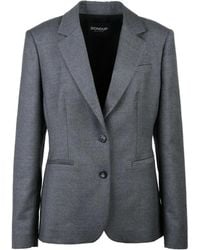 Dondup - Tailored Stretch Virgin Wool Blazer - Lyst