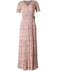 Ba&sh - Floral Print Wrap Maxi Dress - Lyst