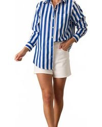 PROSPERINE® - Paula Button Front Top - Lyst