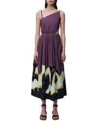 Jonathan Simkhai - Collene Cotton Printed Midi Dress - Lyst