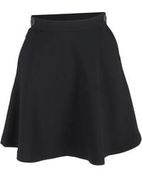Sandro - Sandro A-Line Mini Skirt - Lyst