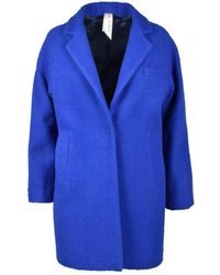 Annie P - Wool Mohair Polyamide Coat - Lyst