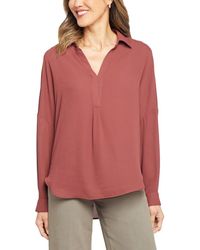 NYDJ Becky Blouse - Red