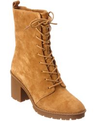 Vince Womens Dryden Suede Ankle Boot
