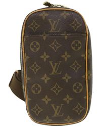 Louis Vuitton - Pochette Gange Canvas Shoulder Bag (pre-owned) - Lyst