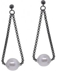 Alor - South Sea Pearl Chain Earring - Lyst