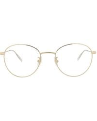 Montblanc - Round-Frame Metal Optical Frames - Lyst