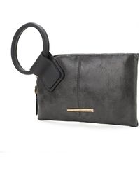 MKF Collection by Mia K - Simone Vegan Leather Clutch/wristlet For - Lyst